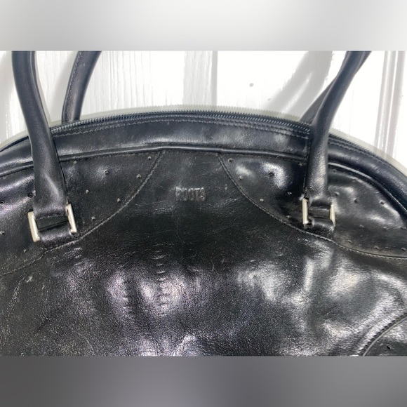 ROOTS VINTAGE LEATHER HANDBAG - Picture 2 of 3